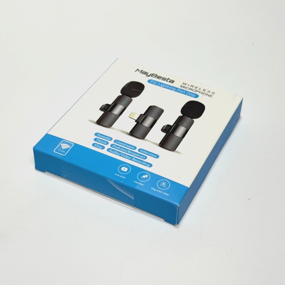 Maybesta Professional Wireless Microphone (Lightning Port)